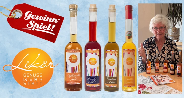 Likör-Genusswerkstatt Sommerausklang Gewinnspiel